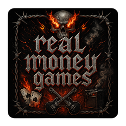 reaL money games logo